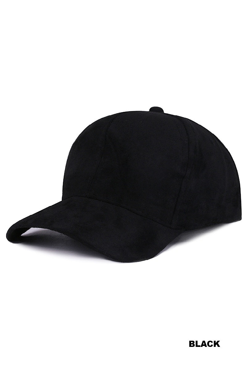 Classic Suede Baseball Cap