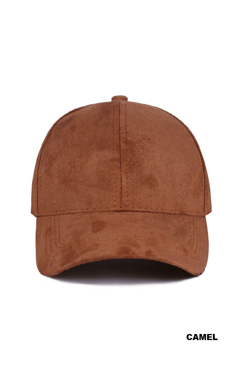 Classic Suede Baseball Cap