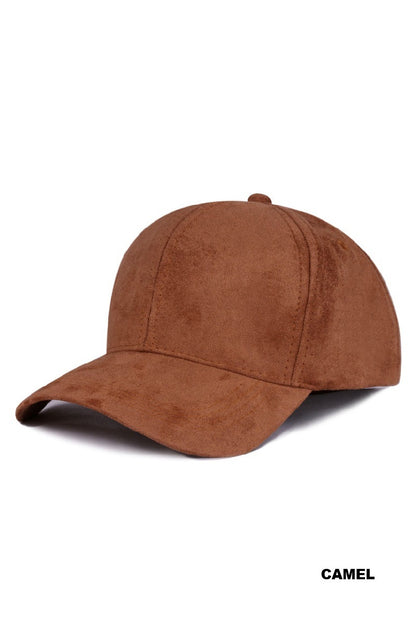 Classic Suede Baseball Cap