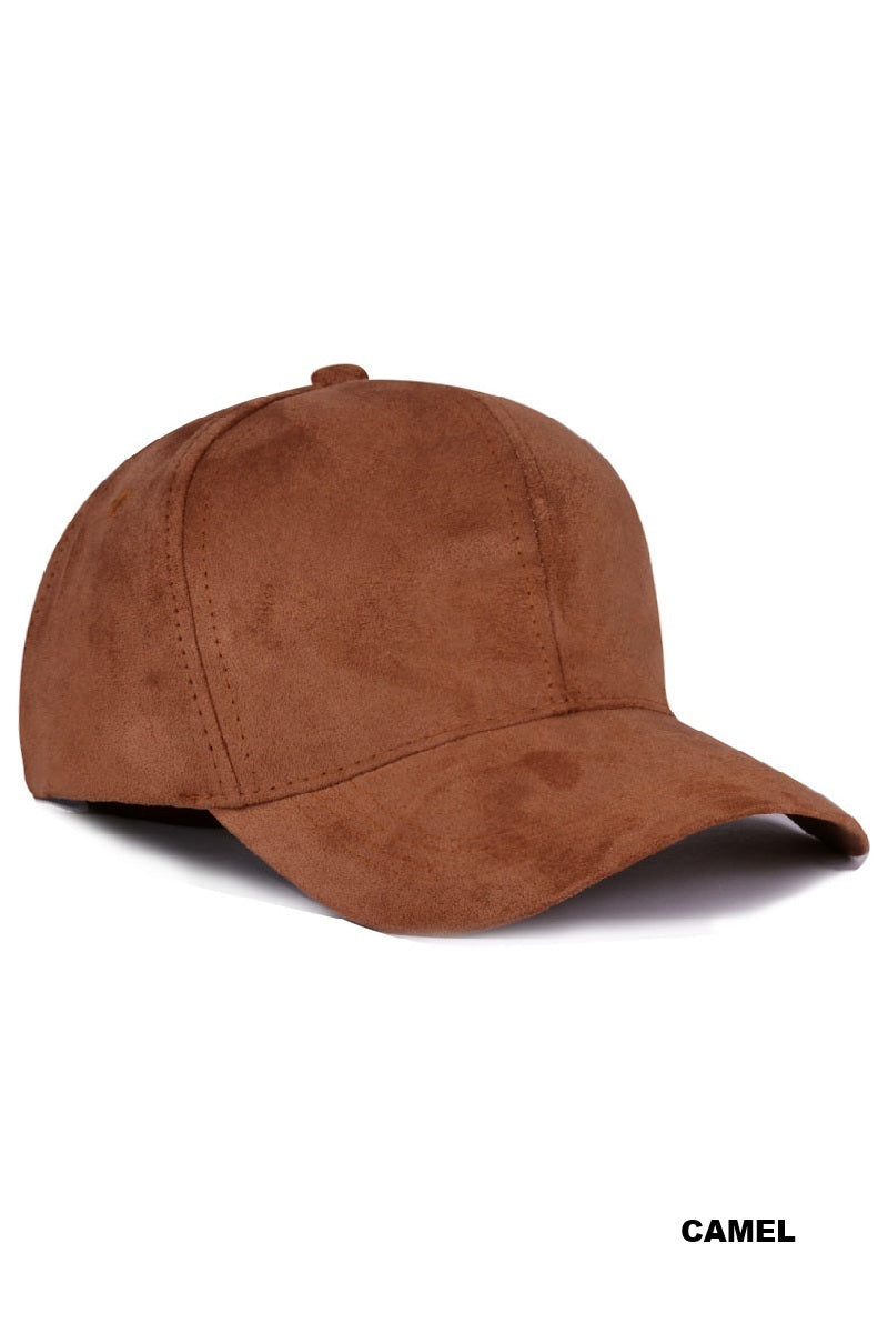 Classic Suede Baseball Cap