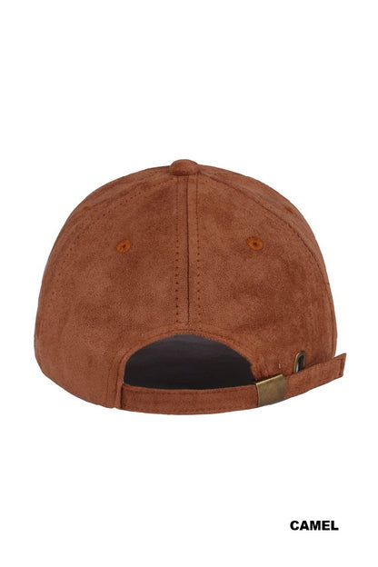 Classic Suede Baseball Cap