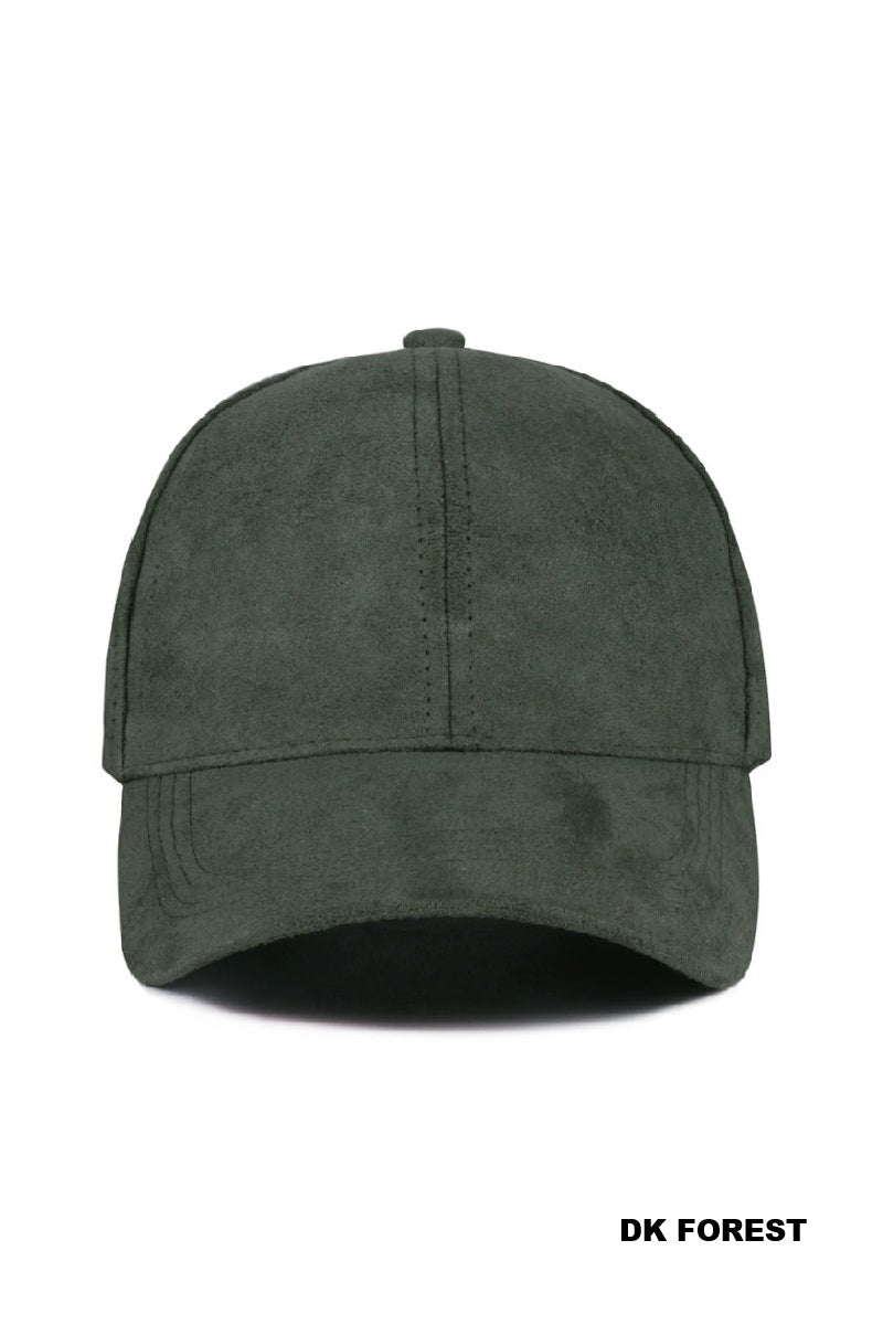 Classic Suede Baseball Cap
