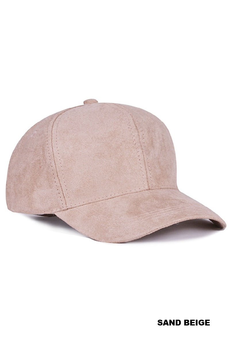 Classic Suede Baseball Cap