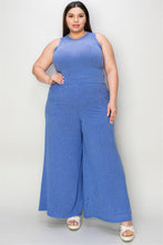 Load image into Gallery viewer, Basic Bae Full Size Ribbed Tank and Wide Leg Pants Set