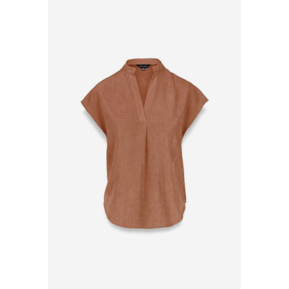 Soft Matte Drop Shoulder Blouse