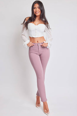 Orchid Hyperstretch Mid-Rise Skinny Jean