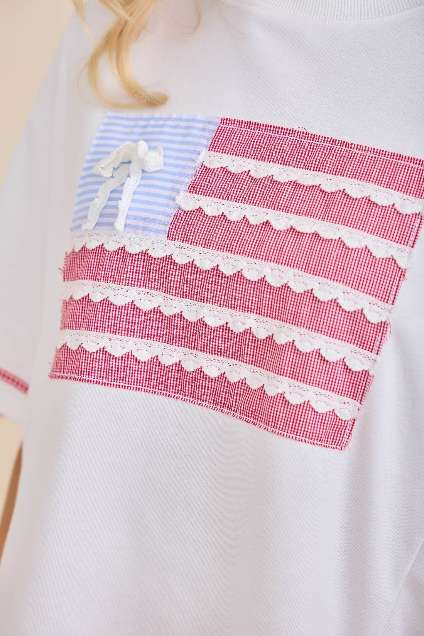 Miss Americana Bow Sleeve Top