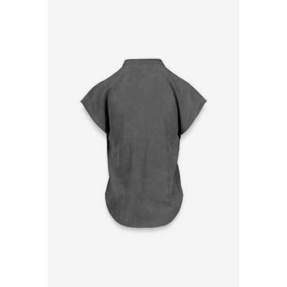 Soft Matte Drop Shoulder Blouse