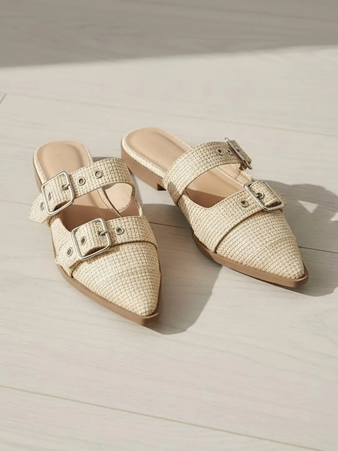 The Avery Woven Mule