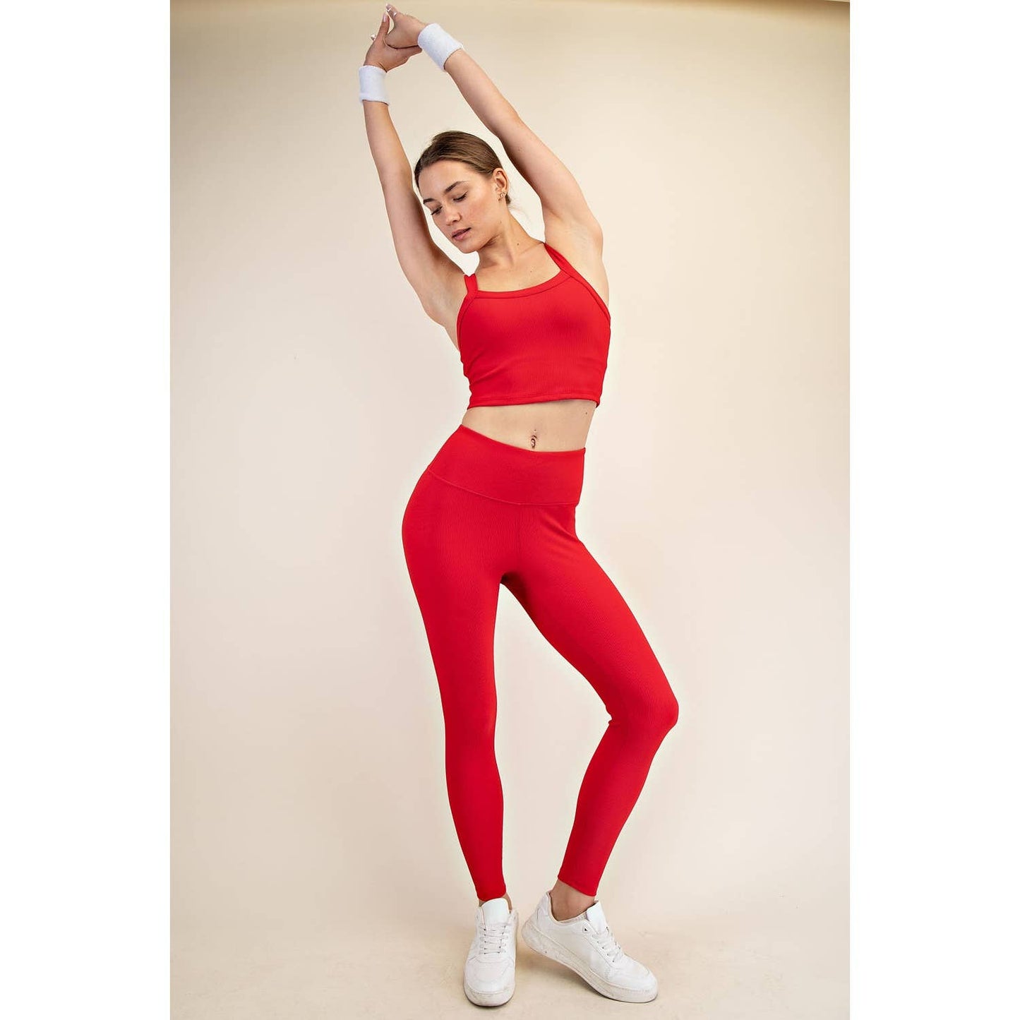 Nylon Rib Racerback Tank