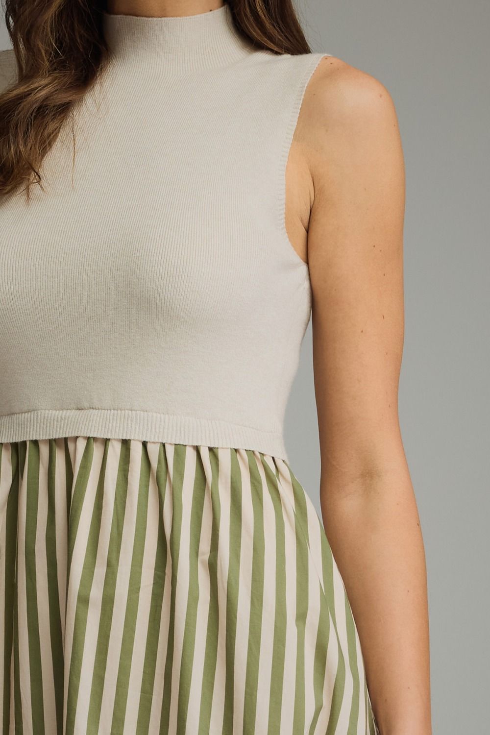The Emerson Stripe Midi Dress