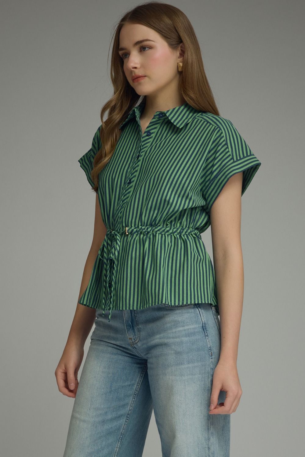 The Hampton Stripe Blouse