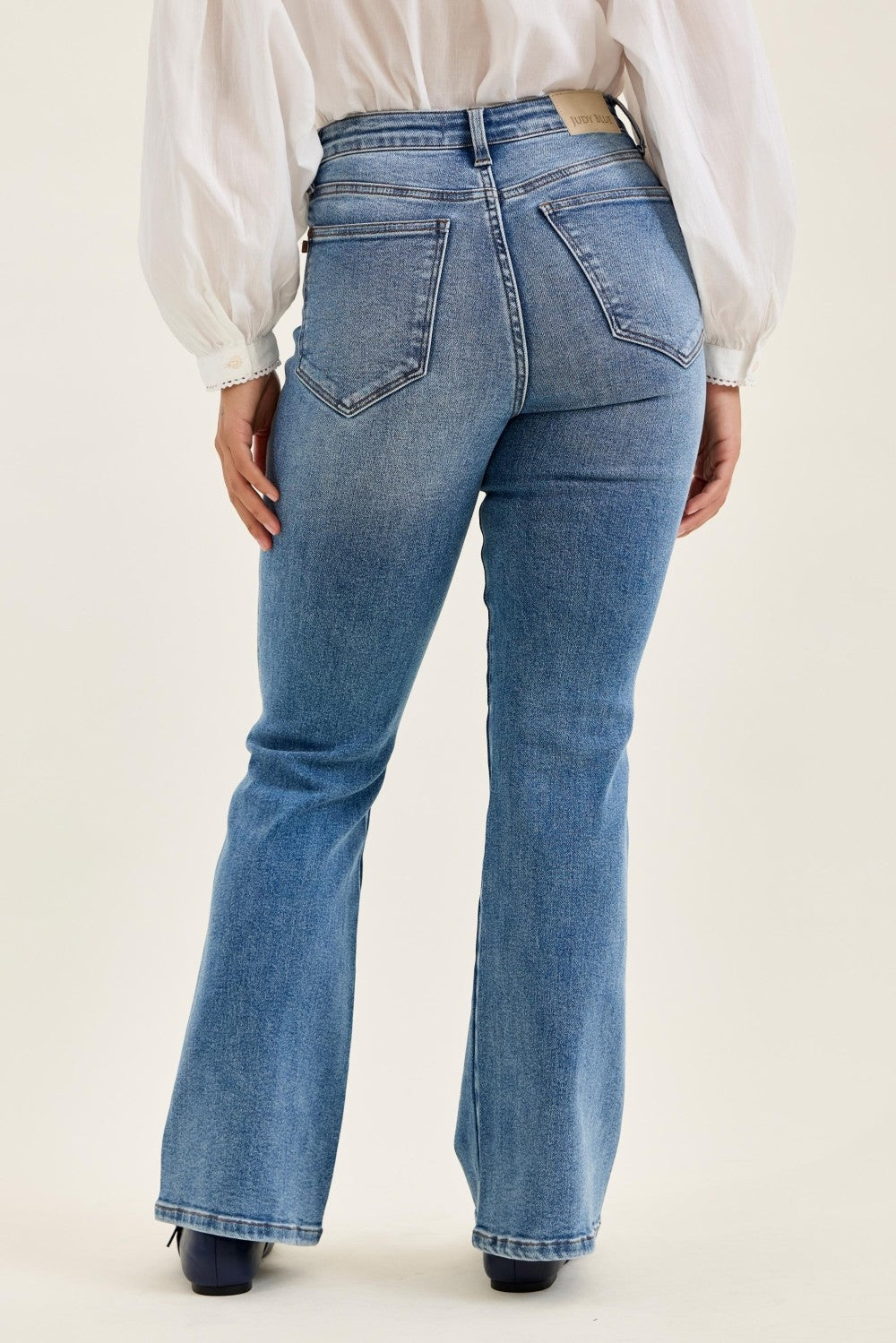 Judy Blue Daisy High Waist Tummy Control Bootcut Jeans