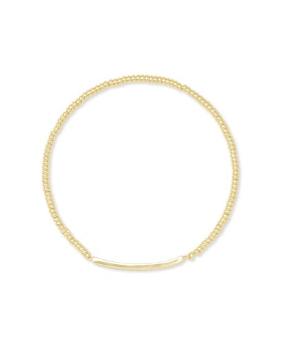 ADDISON STRETCH BRACELET - GOLD METAL