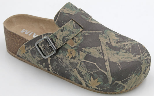 Camo Platform Clog